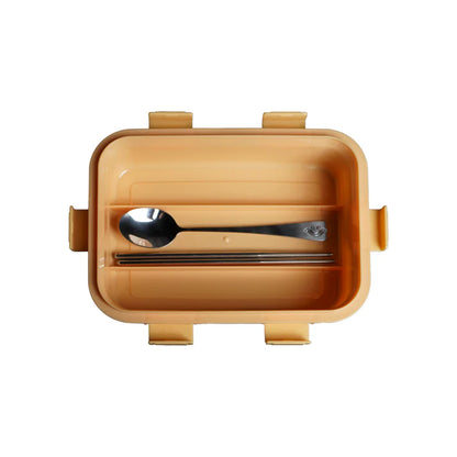 Kids Stainless Steel Bento Lunch Box | Leakproof Compartment Lunch Box for School