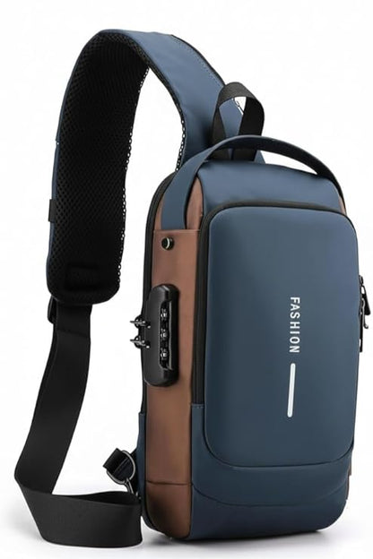 UrbanLock Anti-Theft Sling Backpack | Secure Travel | Crossbody Bag anti-theft-sling-backpack-lock