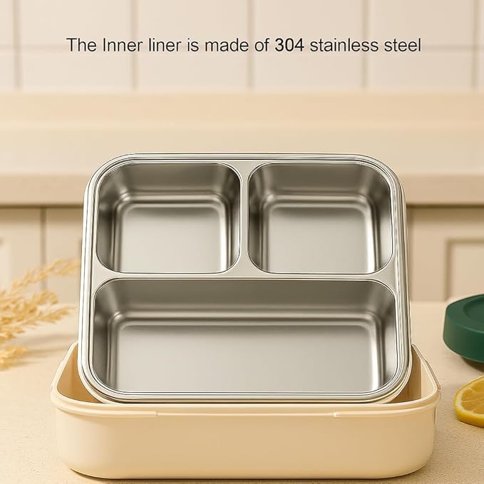 Kids Dinosaur Lunch Box | Leakproof Bento Lunch Box for School & Travel