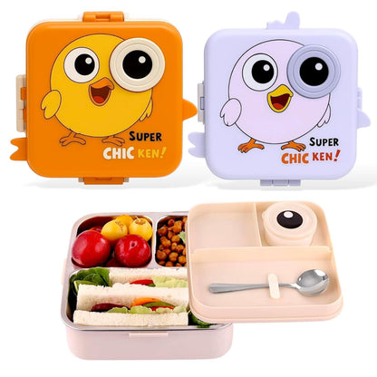 Kids Dinosaur Lunch Box | Leakproof Bento Lunch Box for School & Travel