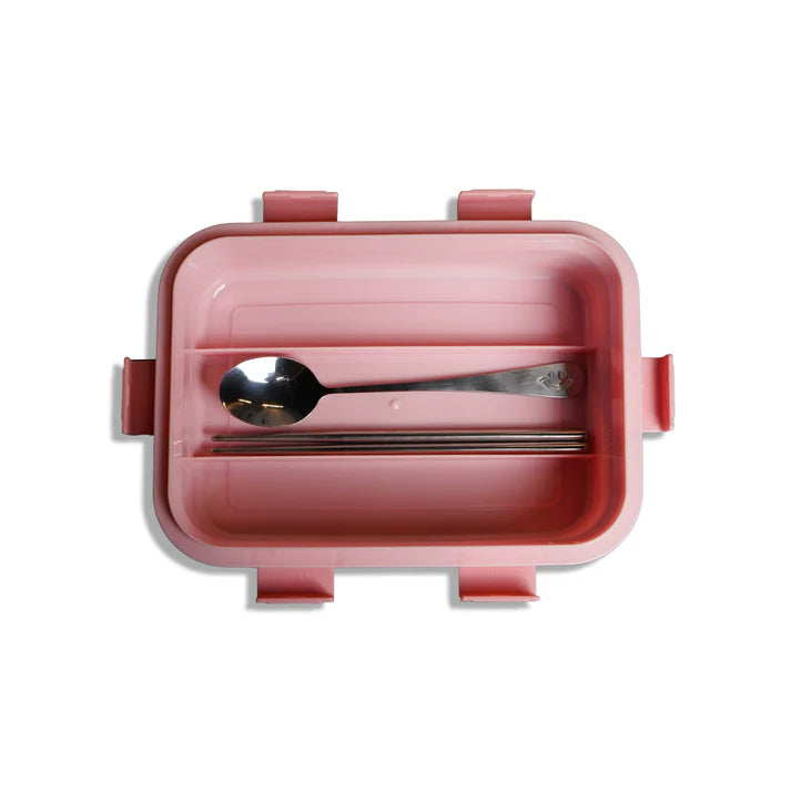 Kids Stainless Steel Bento Lunch Box | Leakproof Compartment Lunch Box for School