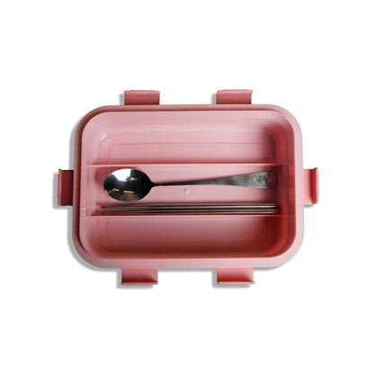 Kids Stainless Steel Bento Lunch Box | Leakproof Compartment Lunch Box for School